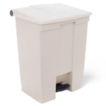 Rubbermaid Front Step-On Waste Containers FG614500BEIG - 1.0 Each