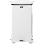 Rubbermaid Defenders Square Step Can by Rubbermaid FGST12EPLWH - 1.0 Each
