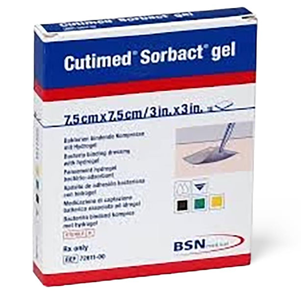 Bsn Medical Inc Cutimed Sorbact Hydrogel Wound Dressings 7261112 - 10.0 Each