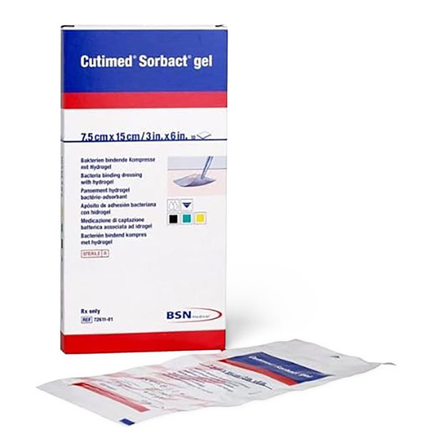 Bsn Medical Wound Cutimed Sorbact Hydrogel Dressing, 3" x 6" - 7261113 - 1 Each