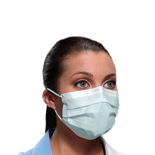 Steris Corp Crosstex Procedural Earloop Masks GCPBL - 2000.0 Each - MDL-SDCGCPBL