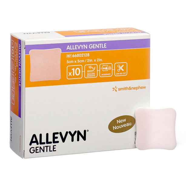 Smith & Nephew Allyven Gentle No Border Dressings 66802128 60.0 Each-MDL-UTD66802128