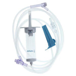 Amsino AMSafe-3 IV Administration Set with 24 mL Priming Volume, 60 Drop / mL, 83" - XAPD38301
