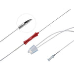 Cook Ova-Stiff EchoTip G48363 Ovum Aspiration Needle Single Lumen, 17G 30cm 17, Flushing Line Length 30cm, B Bevel - MDL-COKG48363 - 1 Each