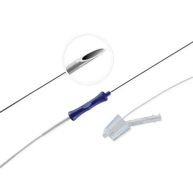 Cook Ovum Single Lumen Aspiration Needle, 16G x 35 cm, Aspiration Line Length 90 cm, Heavy wall Needle - G55248 - 1 Each