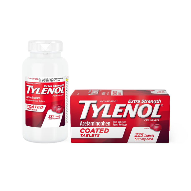 Johnson & Johnson Tylenol Extra-Strength Caplets 049929 - 24.0 Each