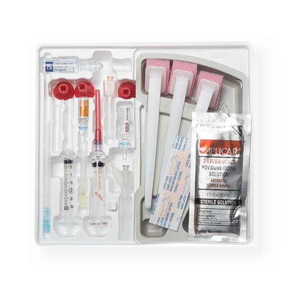 Spinal Anesthesia Tray with BD Whitacre Spinal Needle, 25G x 3-1/2", and Bupivicaine Lidocaine, 400866 - MDL-B-D400866 - 10 Each