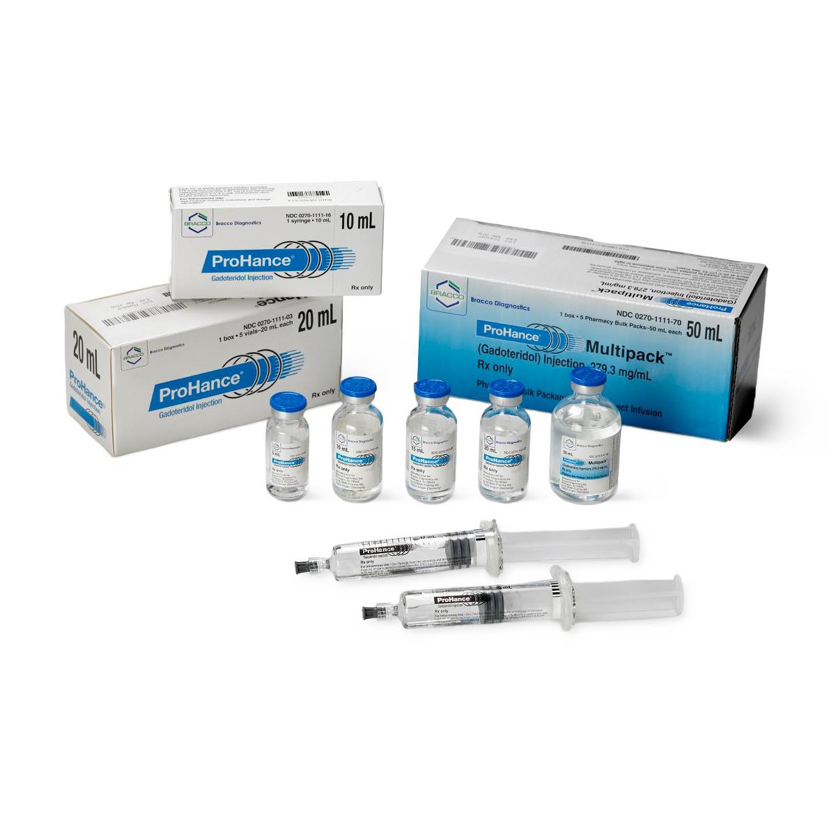 Bracco Diagnostics ProHance Gadoteridol Injection 00270-1111-70 - 5.0 ...