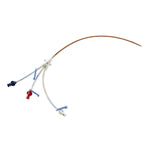 Cook Triple-Lumen Central Venous Catheter Set G51587 Antimicrobial Triple Lumen Polyurethane CVC Full Safety Tray, Curved Needle, 9 Fr x 20cm - MDL-COKG51587 - 1 Each