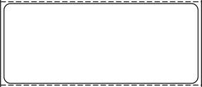 Centurion Centurion Admitting Labels D1300 - 1.0 Roll - MDL-D1300