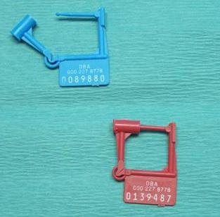 TYDENBROOKS SECURITY PRODUCTS GROUP Numbered Plastic Locks PL-1B 100 Each-MDL-DBRPL1B