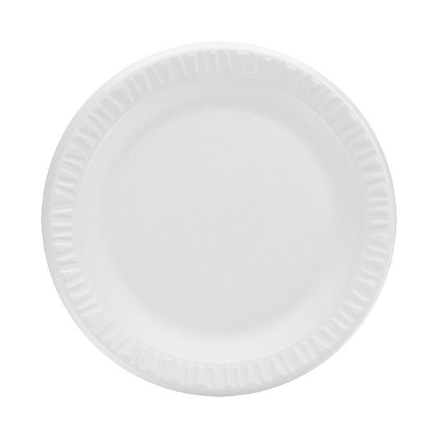 DART CONTAINER CORPORATION Nonlaminated Foam Plates DCC9PWCR 500 Each - MDL-DCC9PWCR