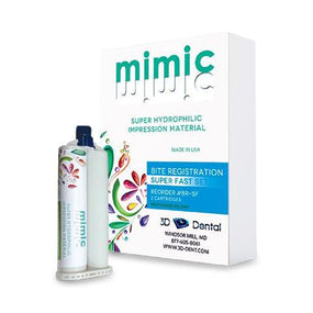 3D Dental Mimic Bite Registration Impression Mat BR-F - 2.0 Each