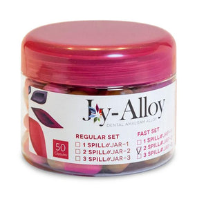 3D Dental Joy-Alloy Regular Set Dental Amalgam JAR-3 - 50.0 Each