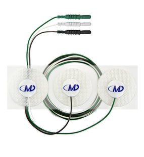 Med-Dyne Prewired Cloth Hydrogel Electrodes G24AL 300.0 Each-MDL-DDYG24AL