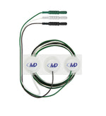 Med-Dyne Prewired Cloth Hydrogel Electrodes G24AS 300.0 Each-MDL-DDYG24AS