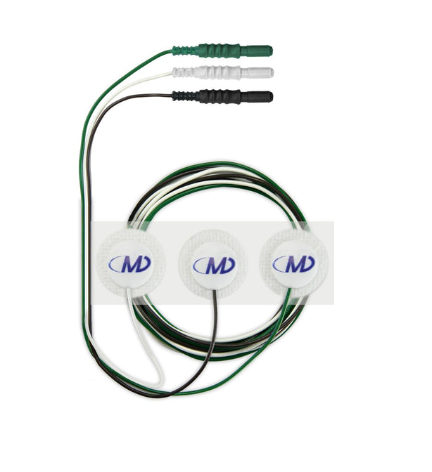 Med-Dyne Prewired Cloth Hydrogel Electrodes G24AS 300.0 Each-MDL-DDYG24AS