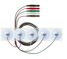 Prewired Radiolucent Hydrogel Electrodes - R24CL - 500 Each - MDL-DDYR24CL
