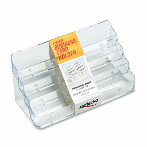 DEFLECTO CORPORATION Deflecto Business Card Holders 70801 1 Each - MDL-DEF70801
