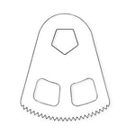 De Soutter Medical Saw Blades for CleanCast Saws 15140 5.0 Each-MDL-DEO15140
