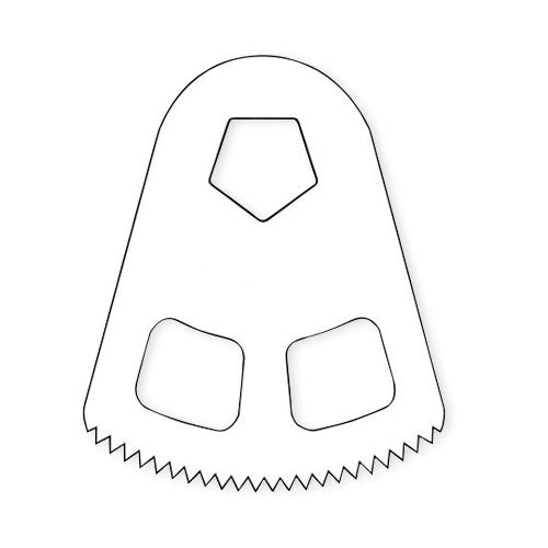 De Soutter Medical Saw Blades for CleanCast Saws 15140 5.0 Each-MDL-DEO15140