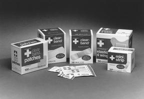 Dukal Sterile Sheer Adhesive Bandages, 7/8" Spot - 1307033 - 2400 Each