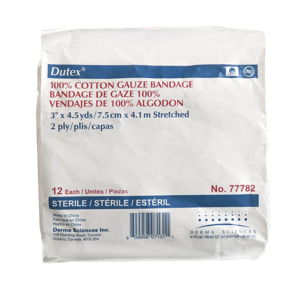INTEGRA LIFESCIENCES CORP Dutex Cotton 2-Ply Conforming Bandage 76781 96 Each - MDL-DER76781