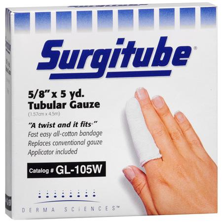INTEGRA LIFESCIENCES CORP Surgitube Tubular Gauze Bandages GL105W 1 Each - MDL-DERGL105WH