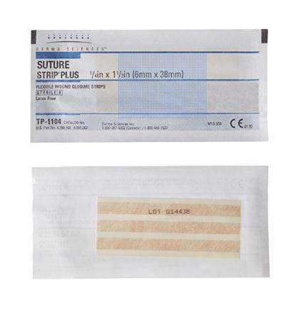 Integra Lifesciences Corp Suture Strip Flexible Wound Closure Strips TP1104 - 50.0 Pack