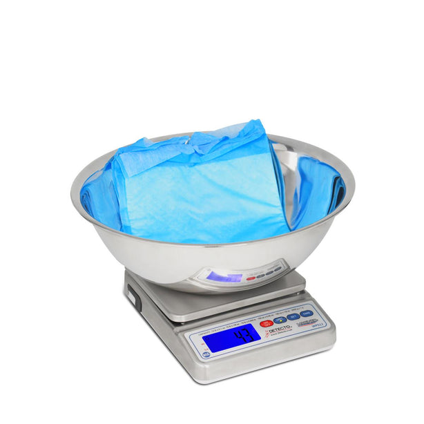 Cardinal / Detecto Mfg Co Digital Scale with Bowl, Submersible - DETWPS12UT