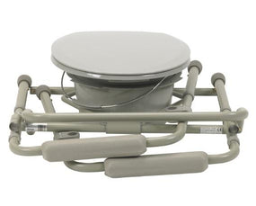 Drive Devilbiss Healthcare, Inc. Folding Steel Commode 11148N-4 - 4.0 Each