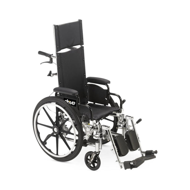 Drive Devilbiss Healthcare, Inc. Pediatric Viper Plus Reclining Wheelchair PL412RBDDA - 1.0 Each - MDL-DHIPL412RBDDA