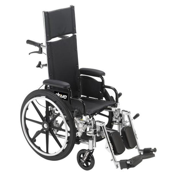 Drive Devilbiss Healthcare, Inc. Pediatric Viper Plus Reclining Wheelchair PL414RBDDA - 1.0 Each - MDL-DHIPL414RBDDA