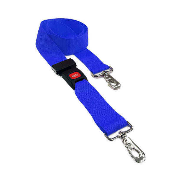 Dick Medical Supply Polypropylene Stretcher / Cot Straps 21252BL 1.0 Each-MDL-DII21252BL