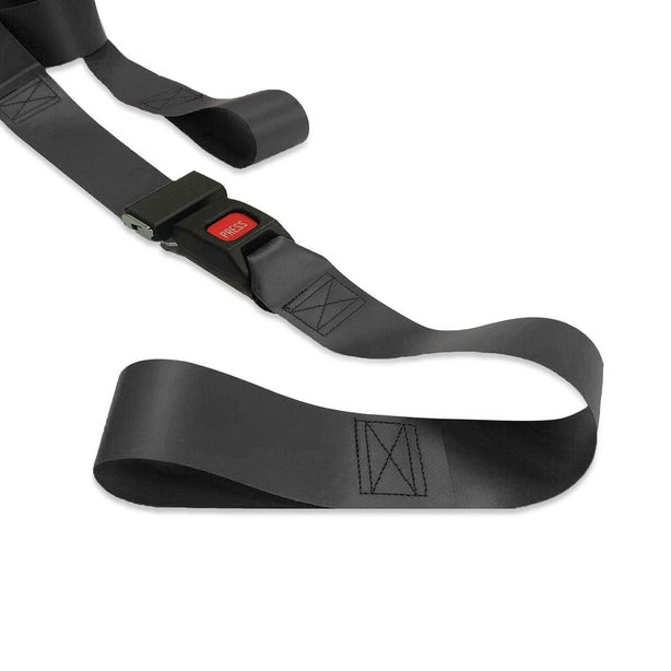 Dick Medical Supply Impervious Vinyl Stretcher / Cot Straps 31152BK 1.0 Each-MDL-DII31152BK