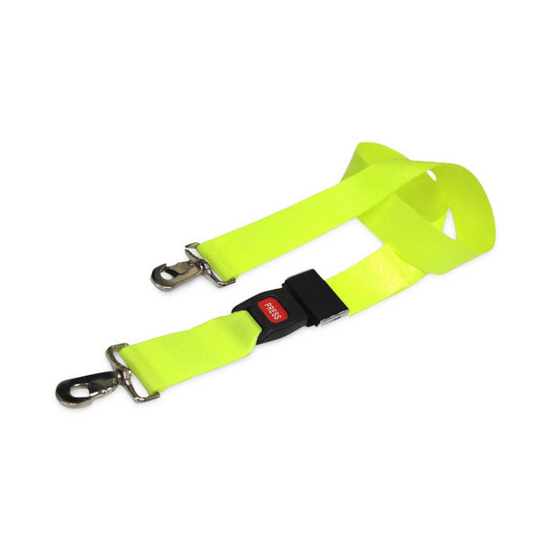 Dick Medical Supply BioThane G1 Stretcher / Cot Straps 51252YL 1.0 Each-MDL-DII51252YL