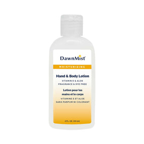 Dukal Corporation DawnMist Fragrance- and Dye-Free Hand and Body Lotion 0HLF02 - 144.0 Each