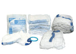Dukal Prewashed X-Ray Detectable Laparotomy Sponge, Sterile, 18" x 18" - 10-0018 - 100 Each