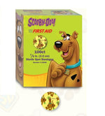 Dukal Scooby Doo Pediatric Sterile Stat Strip Bandages, 7/8" Spot, Scooby-Doo - 10658 - 2400 Each