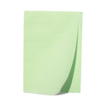 Dukal Patient Bibs, Green, 13" x 18" - 27404 - 500 Each