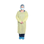 DUKAL CORPORATION Nonsterile Fluid-Resistant PP Protective Isolation Gowns 301SP 50 Each - MDL-DKL301SP