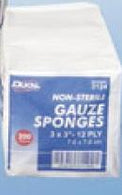 DUKAL CORPORATION 100%-Woven Cotton Gauze Sponge 3124 4000 Each-MDL-DKL3124