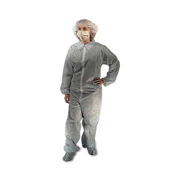 Dukal Corporation Dukal Disposable White Coveralls 382XXXL - 25.0 Each - MDL-DKL382XXXL