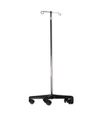 Tech-Med Services Mobile IV Pole with 2 Hooks 4355 1.0 Each-MDL-DKL4355