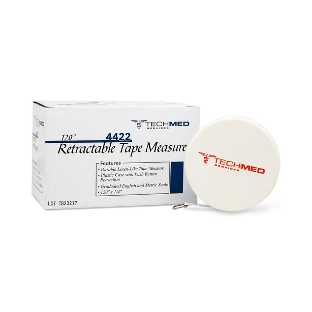 Tech-Medical Service Retractable Tape Measure, 120" - 4422 - 6 Each