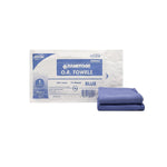 Dukal CT-01B Sterile CSR-Wrapped O. R. Towel, 17" x 26", Blue - MDL-DKLCT01B - 80 Pack