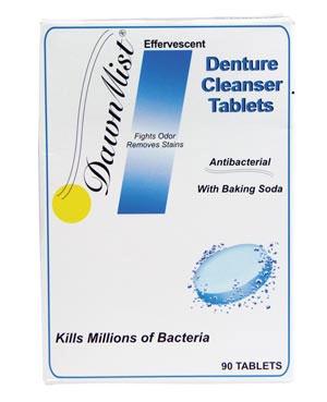 Dukal DawnMist DEN6283 Denture Cleanser Tablets, 40 per Box - MDL-DKLDEN6283 - 960 Each