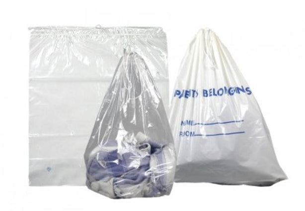 Dukal Corporation DawnMist Drawstring Patient Belongings Bags DS400C - 500.0 Each