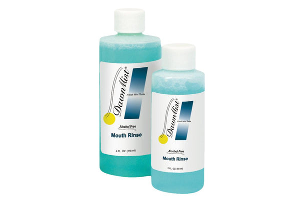 Dukal DawnMist MR02 Alcohol-Free Mint Mouth Rinse with Twist Cap, 2 oz. - MDL-DKLMR02 - 144 Each