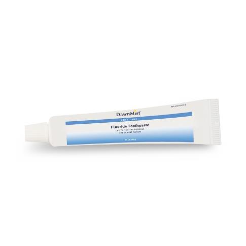 Dukal DawnMist RTP06 Mint Fluoride Toothpaste, 0.6 oz. - MDL-DKLRTP06H - 1 Each